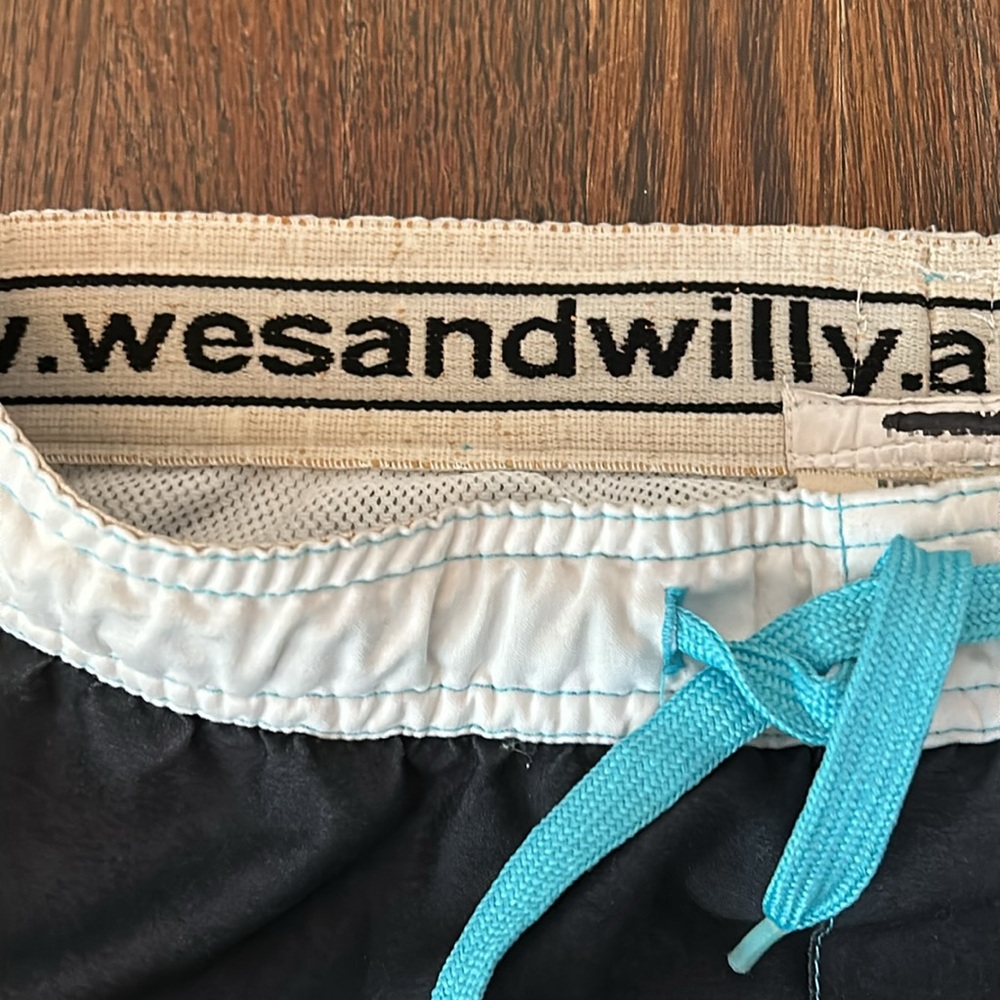 Boys Wes & Willy Pirate Swim Suit / Swim Trunks Size 4 / GUC - Picture 3 of 4